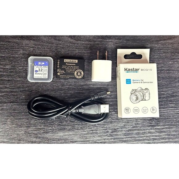 Panasonic LUMIX DMC-ZS19 14.1MP 32GB Digital Camera Bundle- Refurbished VG - Picture 2 of 13